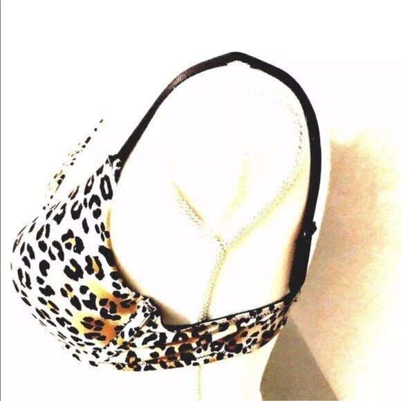 Demi Padded Underwire Bra 36C Leopard Print Style 42004 - Picture 3 of 7